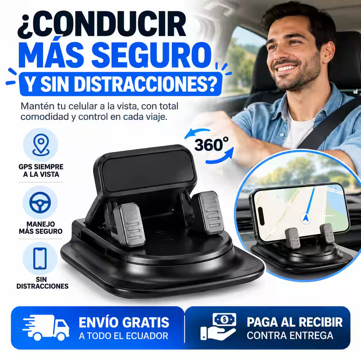 Soporte Antideslizante Pro para Celular